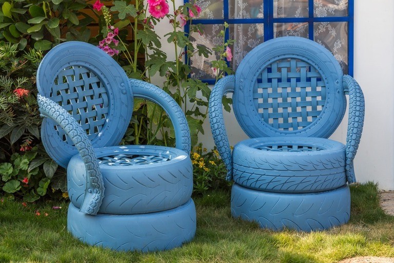 Ways To Decorate Your Garden With Recycled Materials Ways To Decorate Your Garden With Recycled Materials