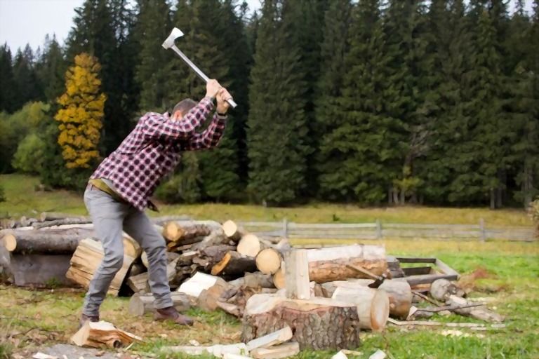 How To Split Wood With An Axe? How To Split Wood With An Axe?